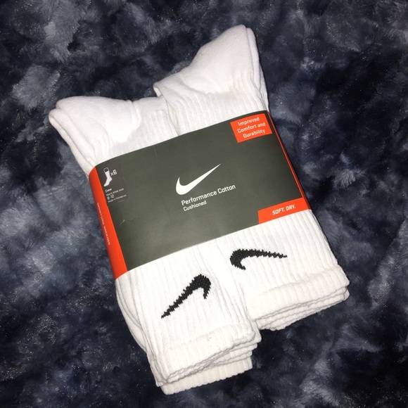 long white nike socks womens
